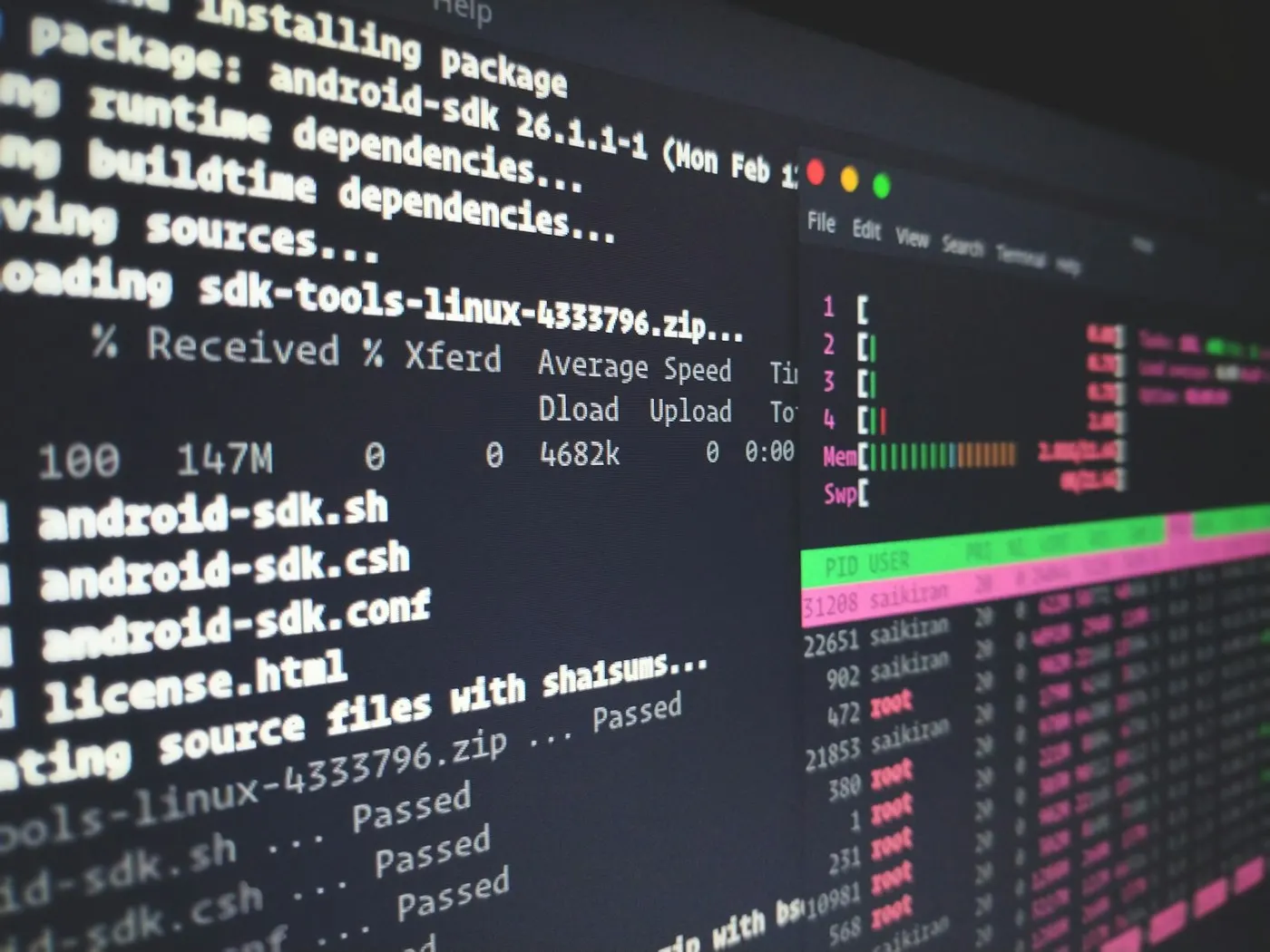 Custom software development